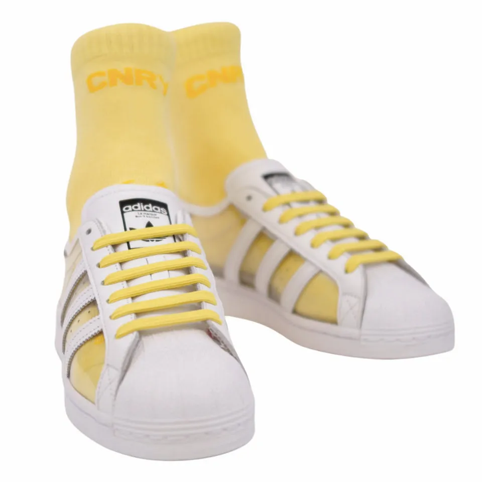 COLR By uLace Mid-Calf Socks - Canary Yellow