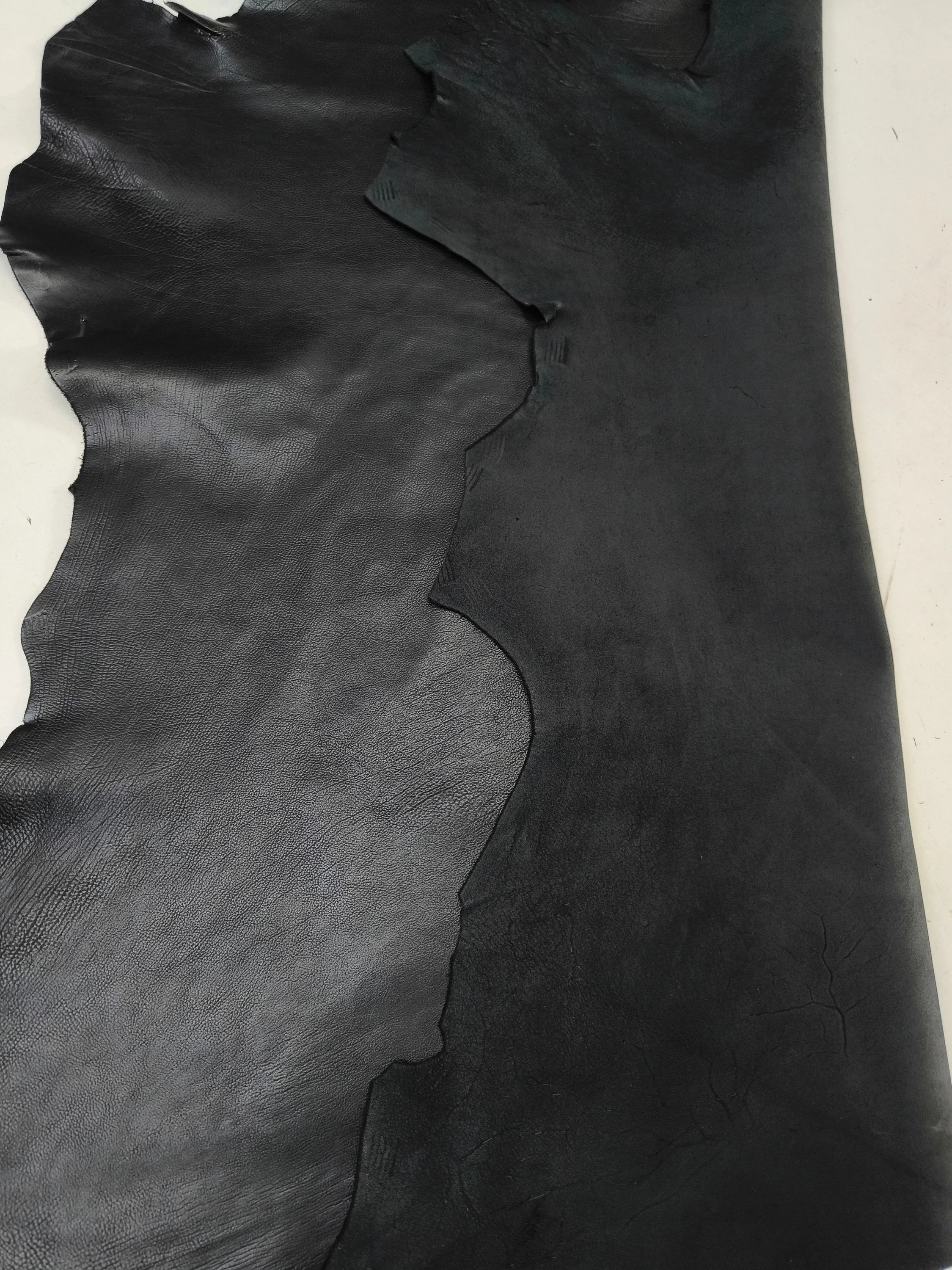 Cow-calf milled leather, Genuine cow leather skin soft and natural, thickness 1,0mm (2 1/2 oz)
