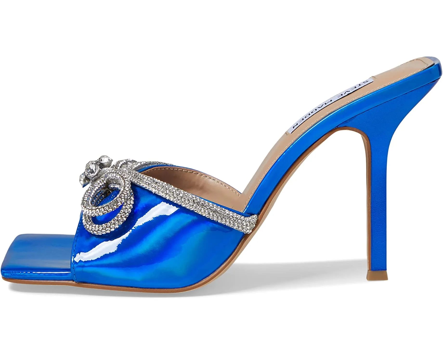 Embellish Heeled Sandal Steve Madden, blue