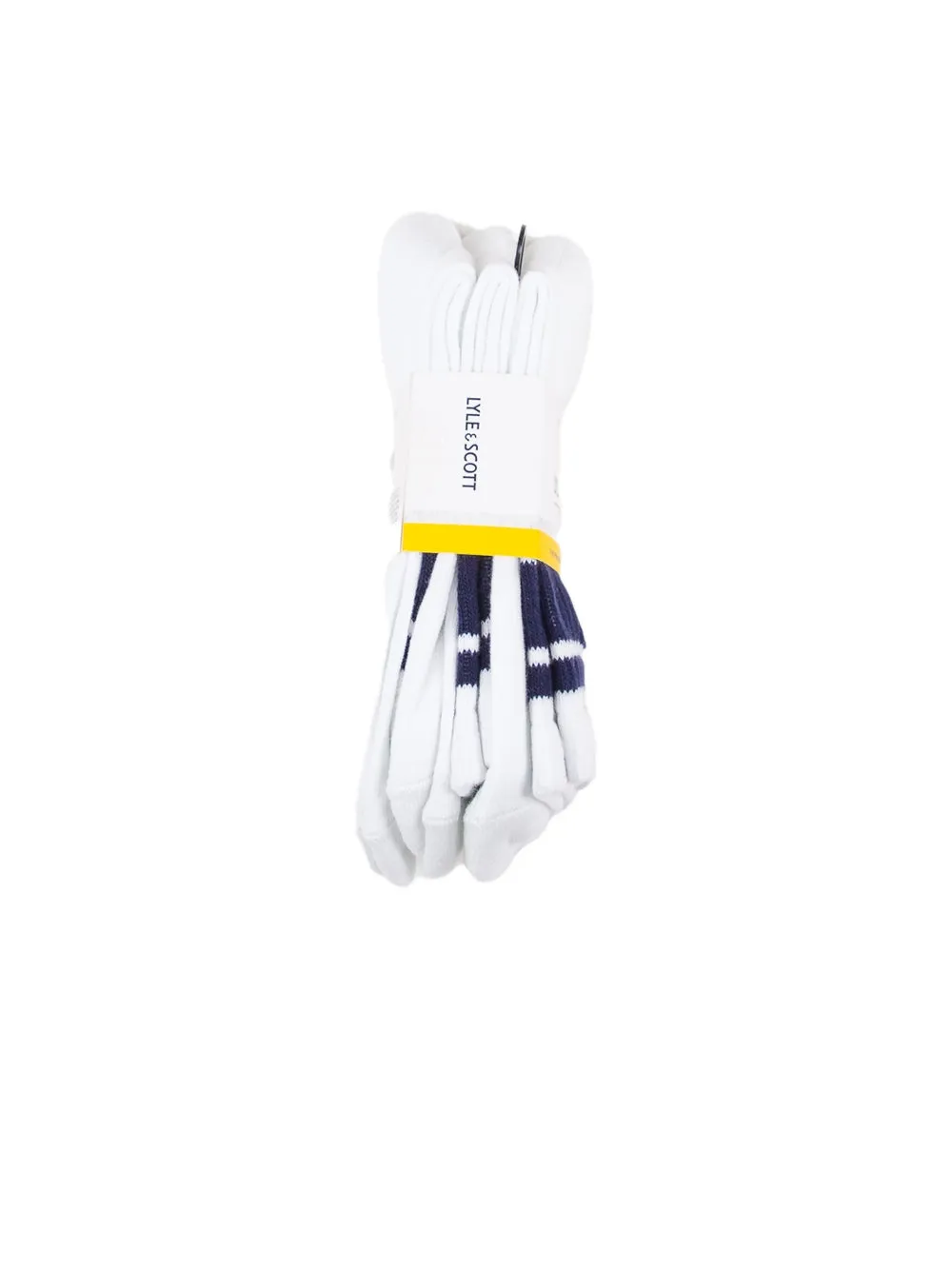 Grant Pack Of 3 Socks - White