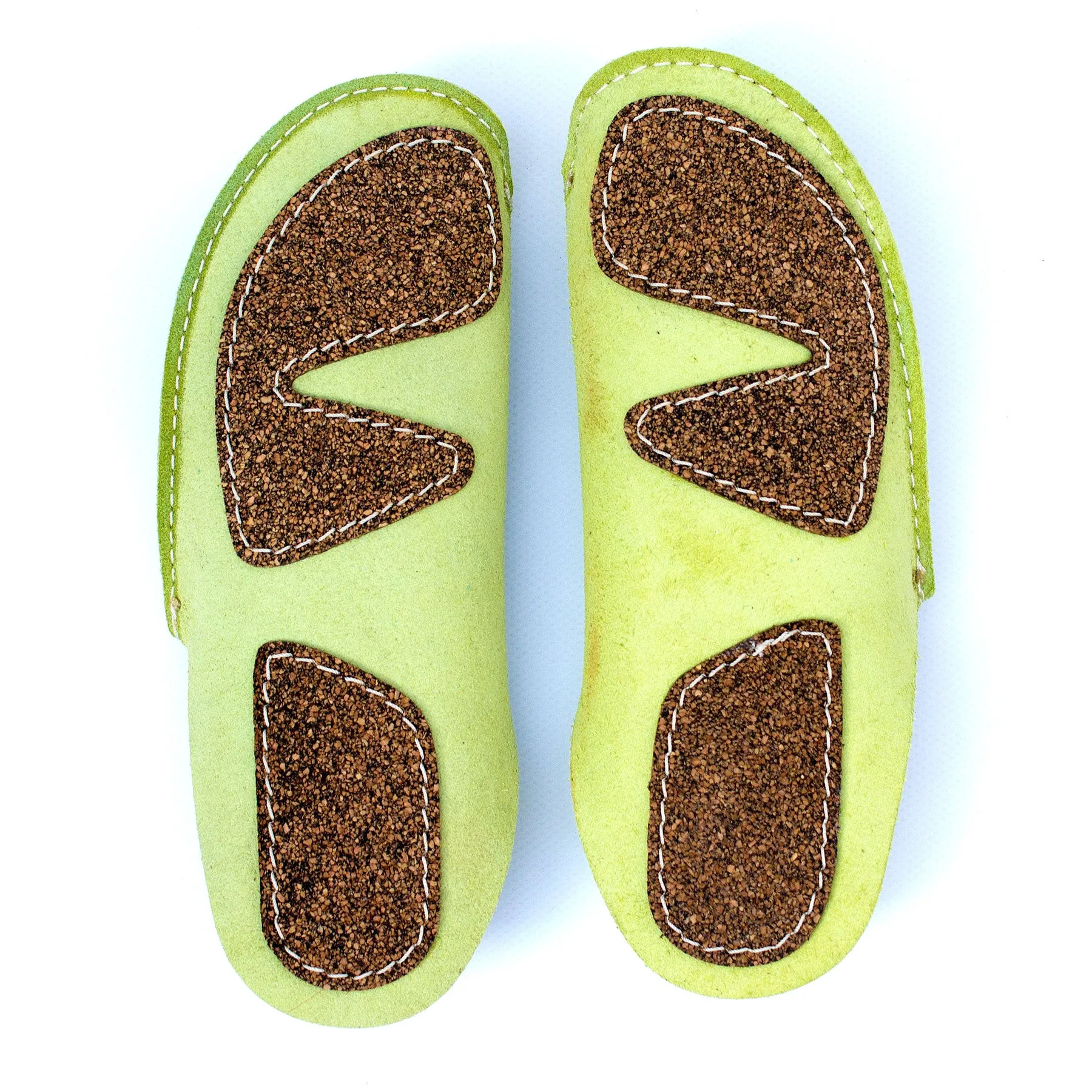 Green CP Slippers Luxe